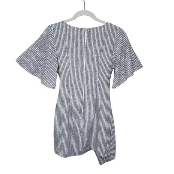 LeRumi Blue & White Striped Jamie Dress, S - Picture 3 of 9